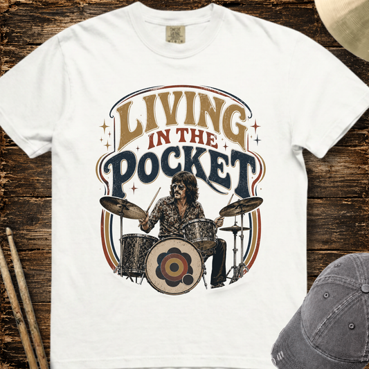 Living in pocket (70s) - Premium Tee