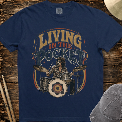 Living in pocket (70s) - Premium Tee
