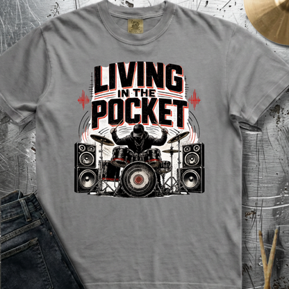 Living in pocket (hip hop) - Premium Tee