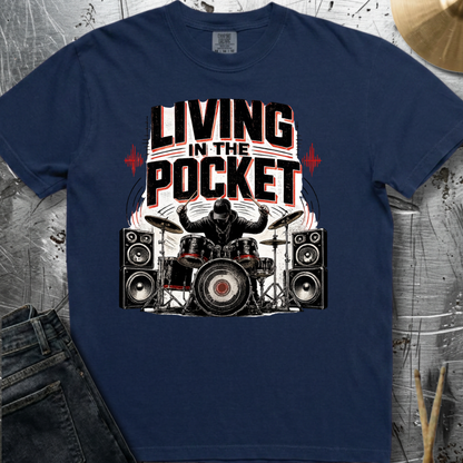Living in pocket (hip hop) - Premium Tee