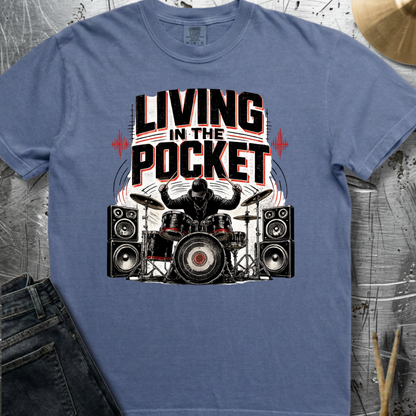 Living in pocket (hip hop) - Premium Tee