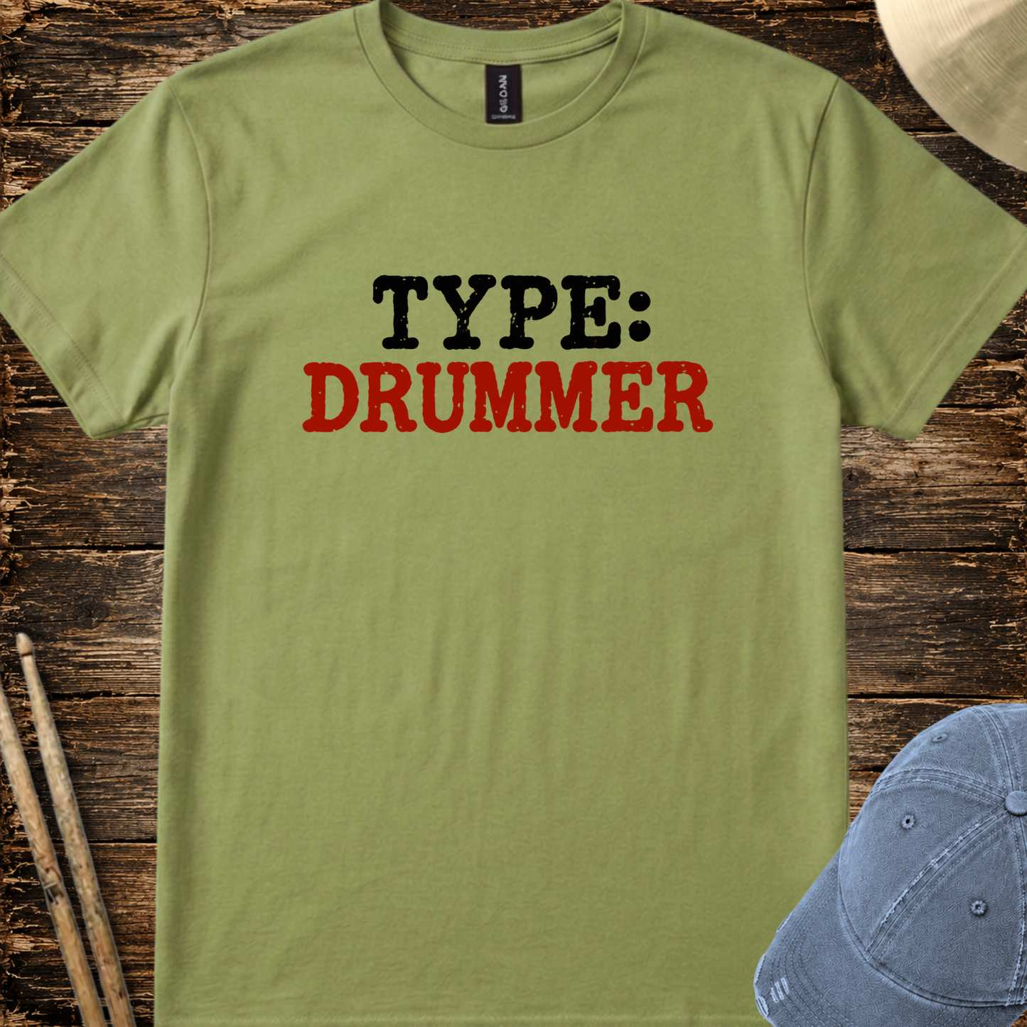 Type: Drummer - Quality Tee