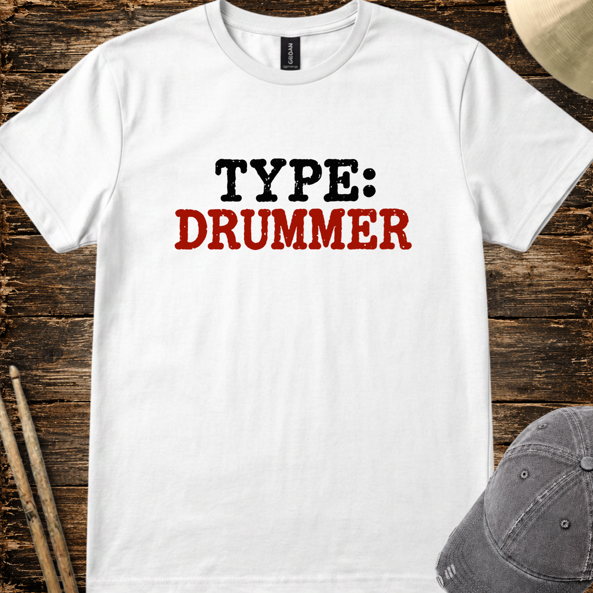 Type: Drummer - Quality Tee