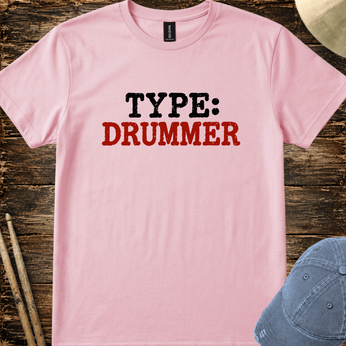 Type: Drummer - Quality Tee