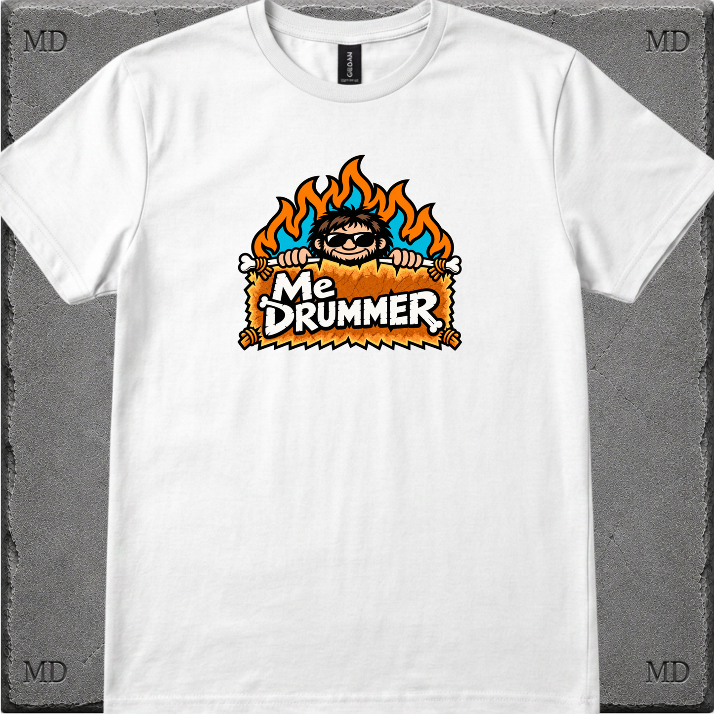 Me Drummer logo - Quality Tee