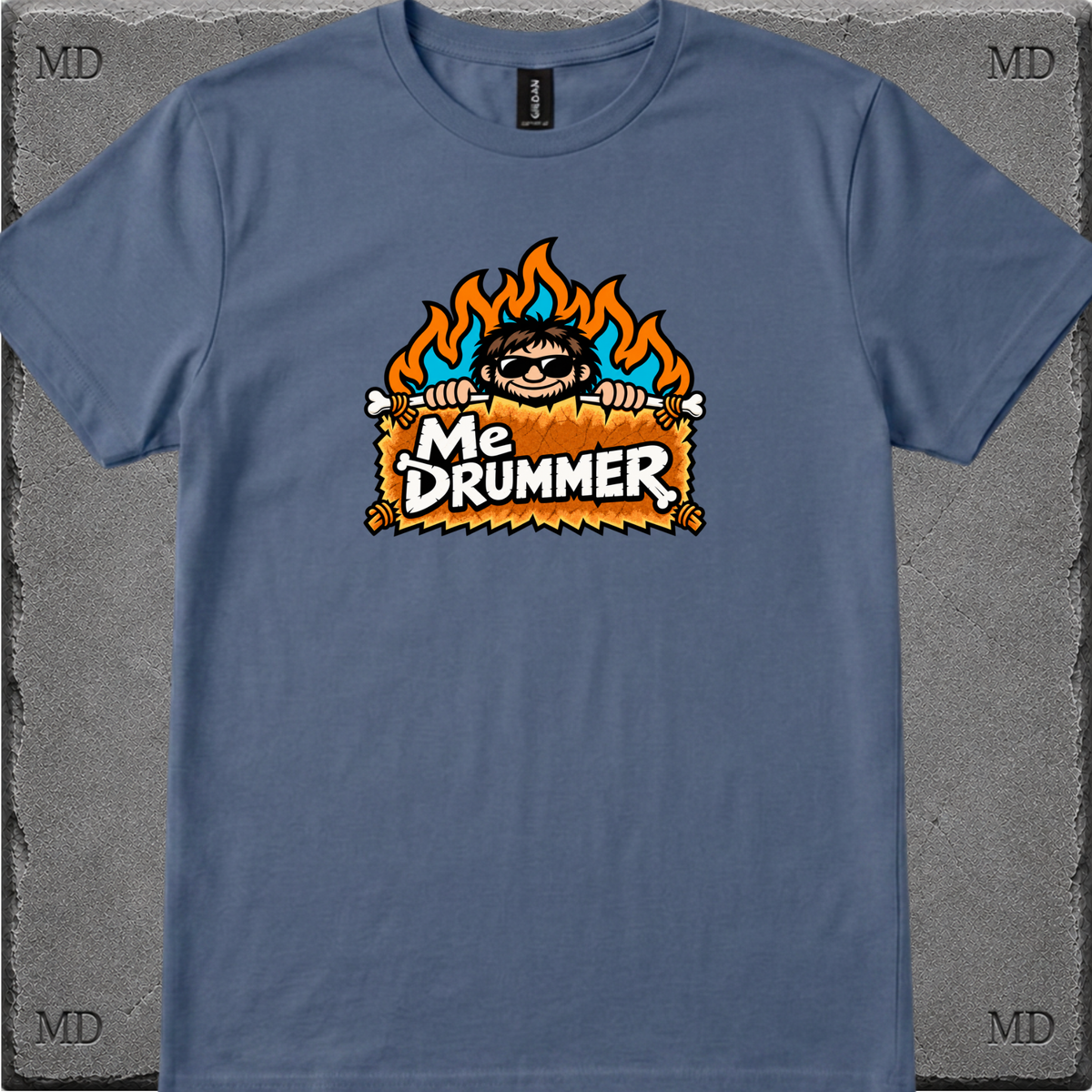 Me Drummer logo - Quality Tee