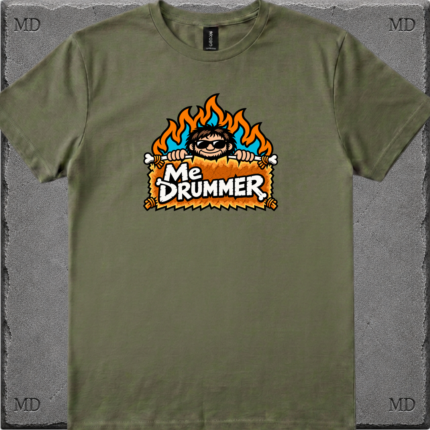 Me Drummer logo - Quality Tee