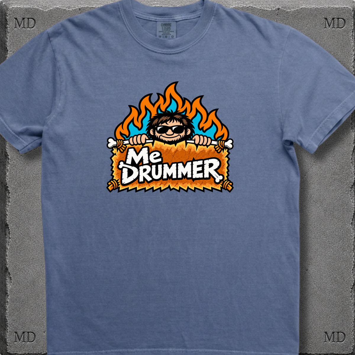 Me Drummer logo - Premium Tee