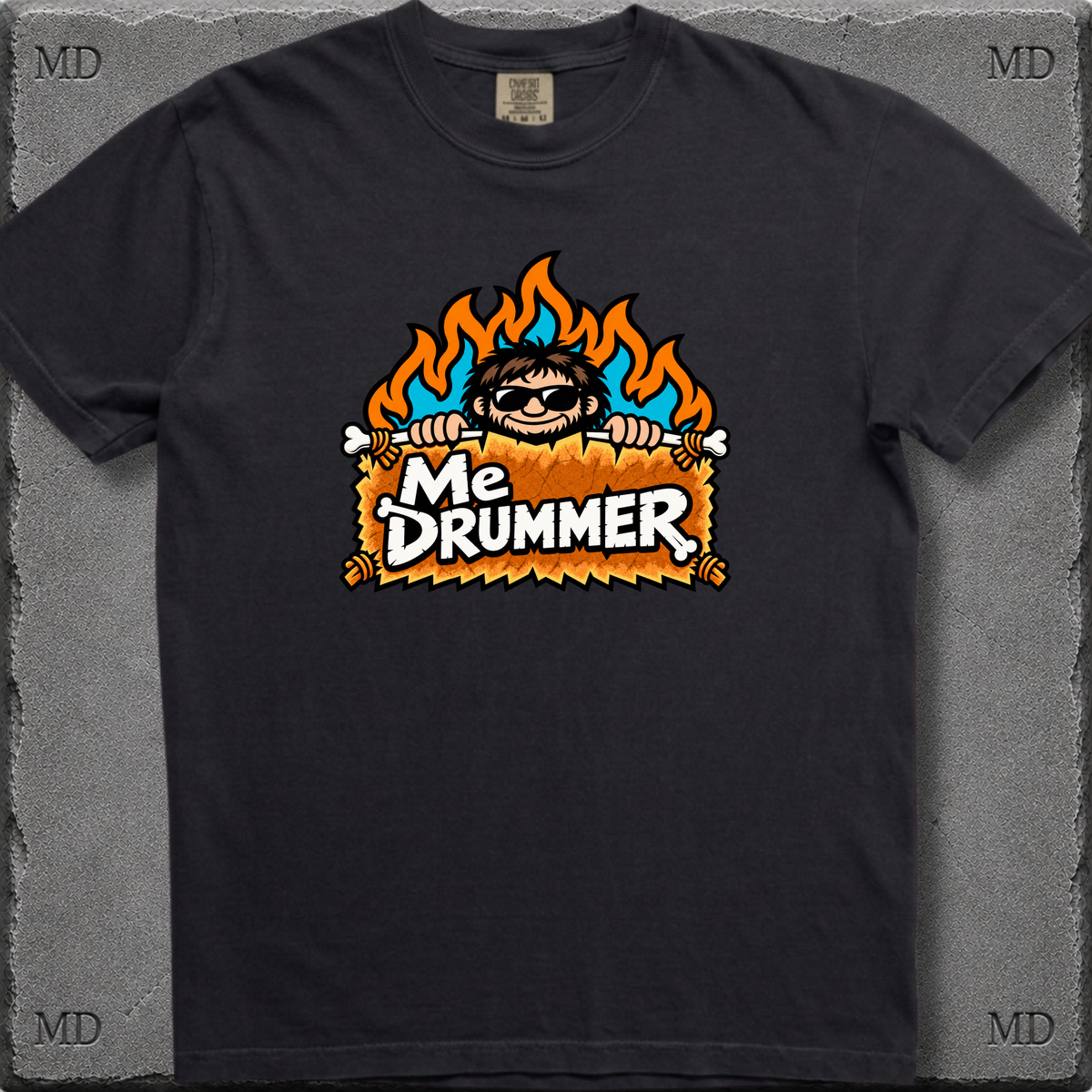 Me Drummer logo - Premium Tee
