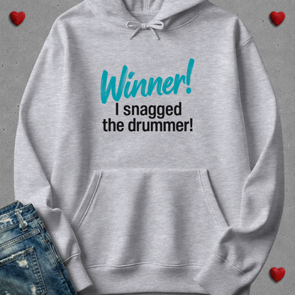 Winner, I snagged the drummer - Hoodie