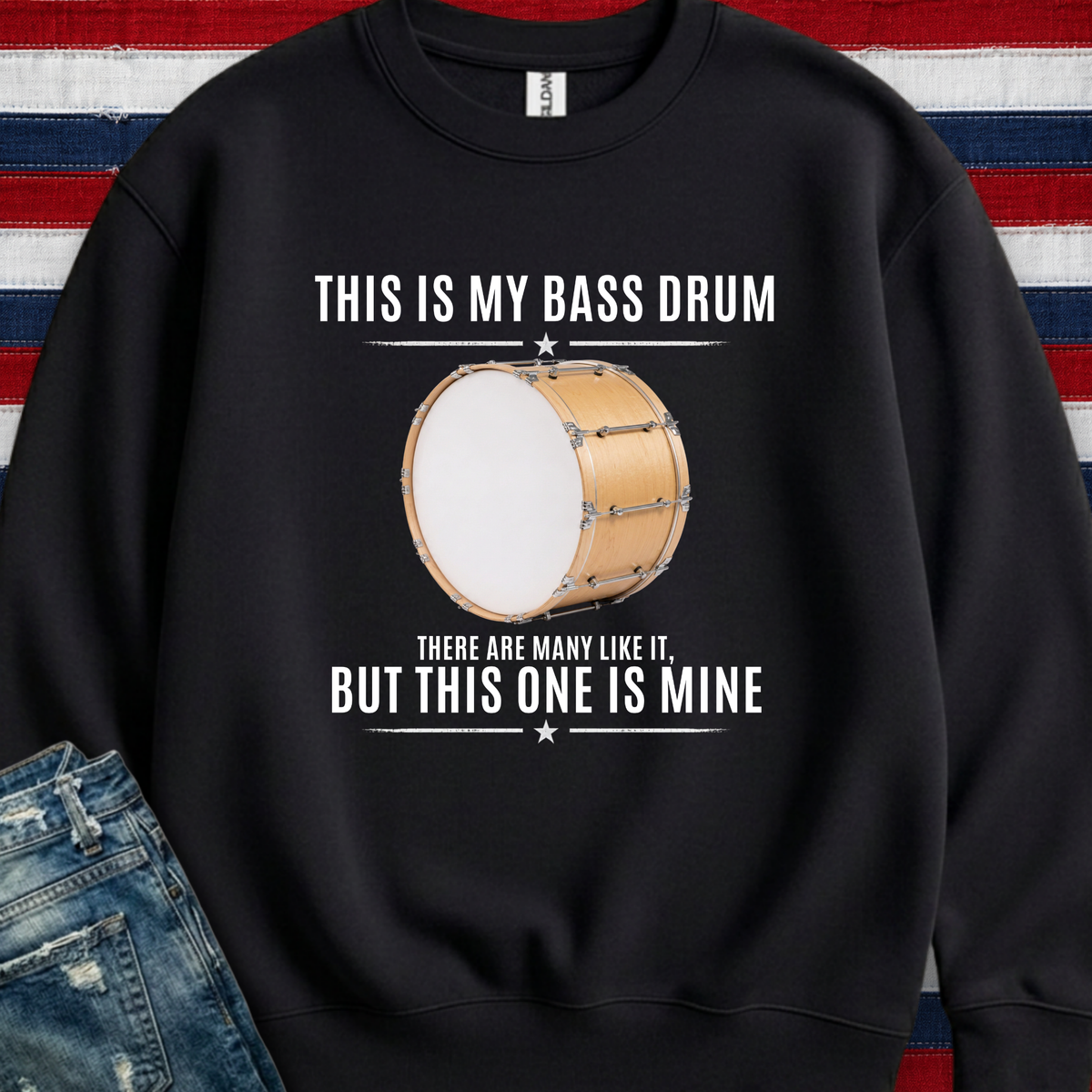 This is my bass drum - Sweatshirt