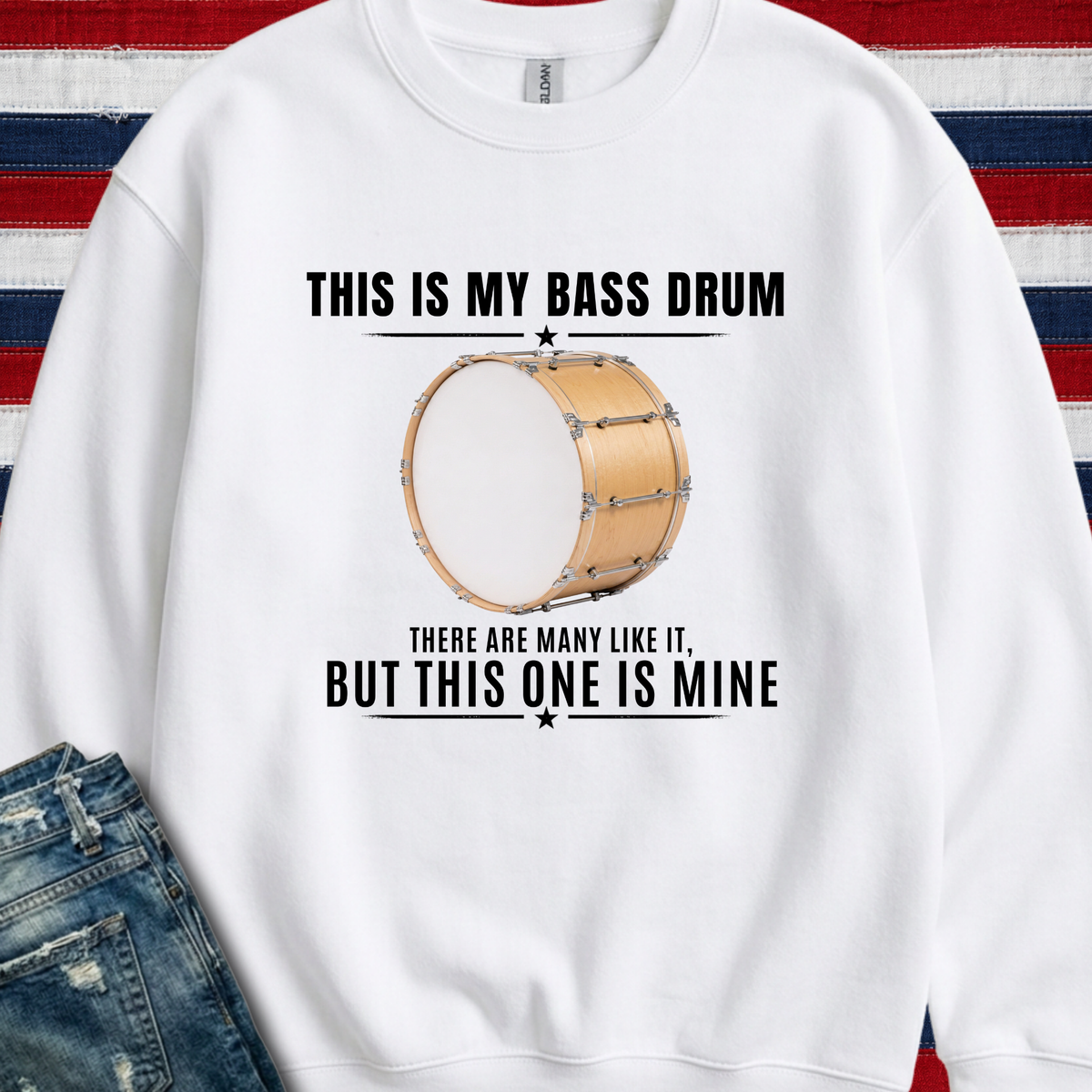 This is my bass drum - Sweatshirt
