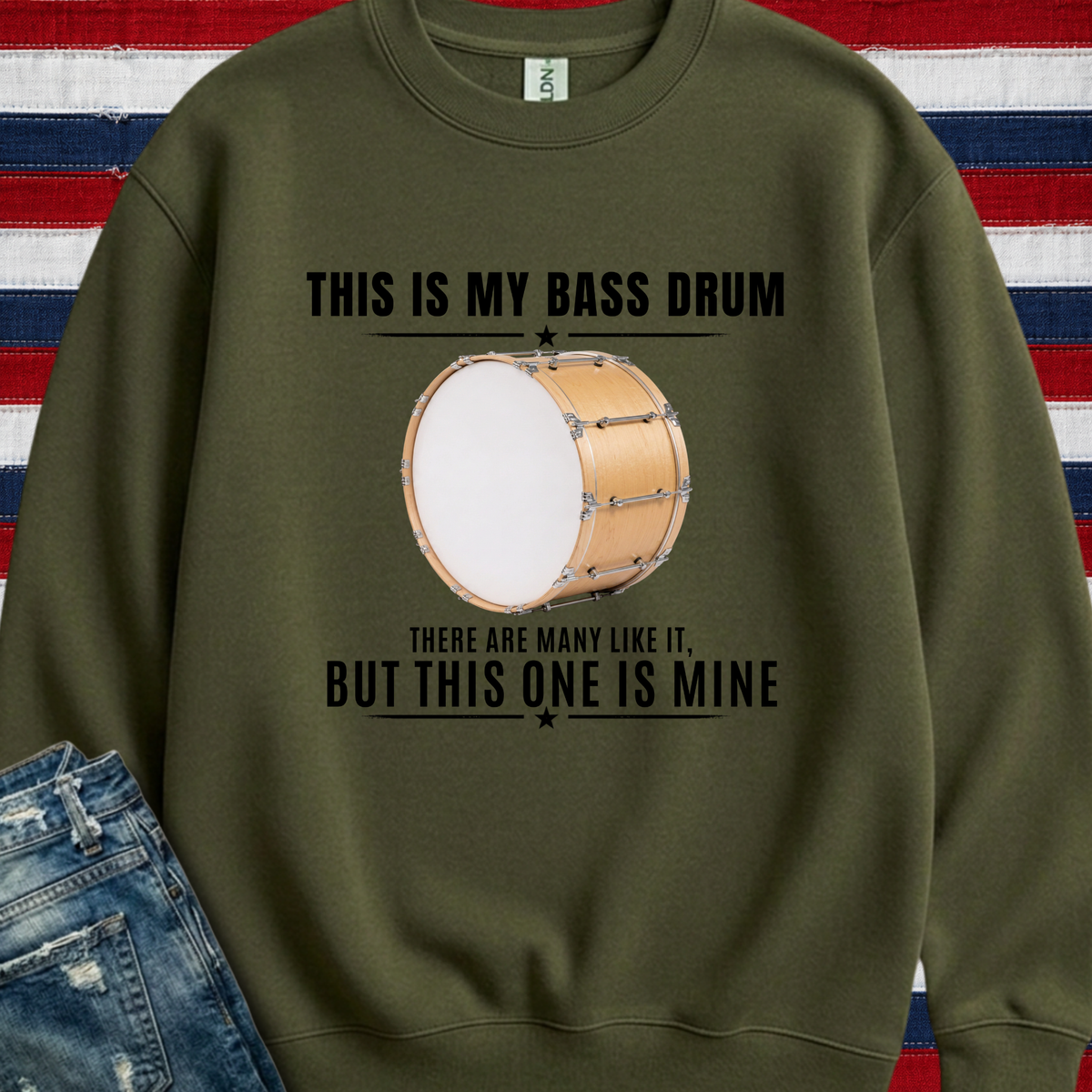 This is my bass drum - Sweatshirt