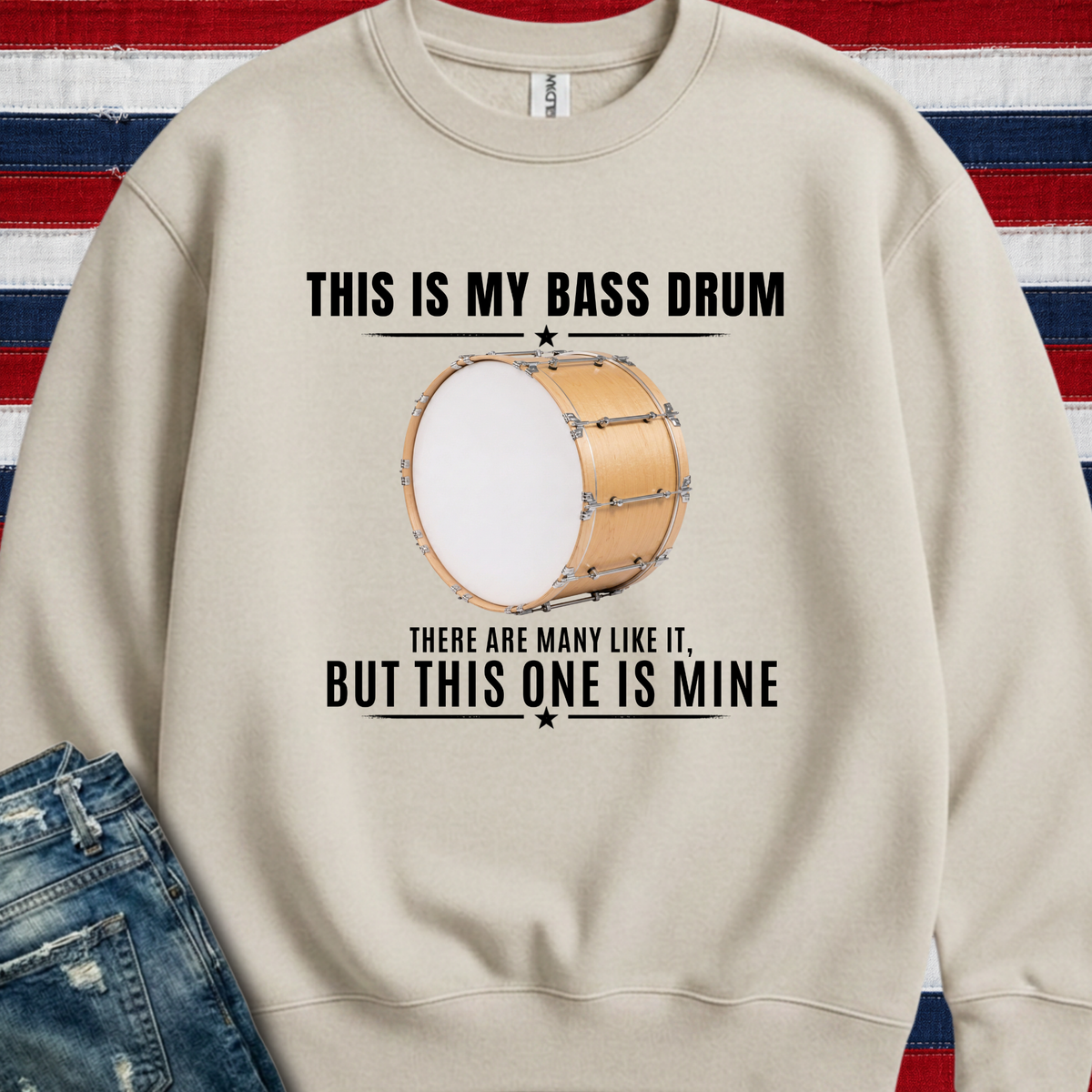 This is my bass drum - Sweatshirt