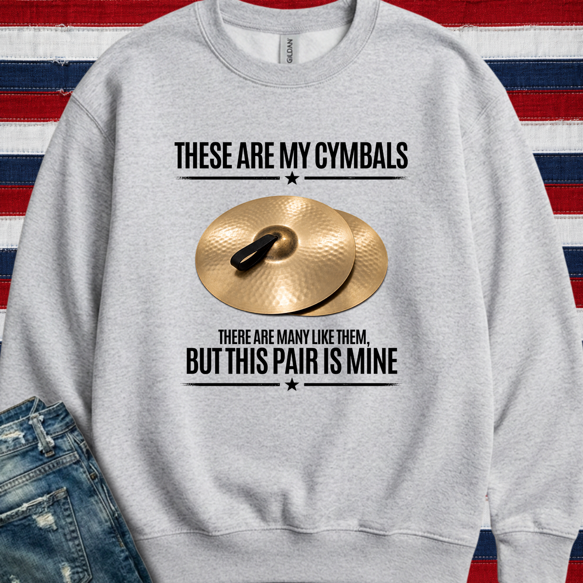 These are my cymbals - Sweatshirt
