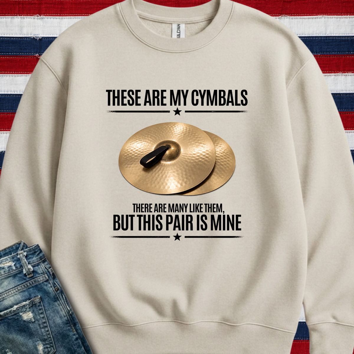 These are my cymbals - Sweatshirt