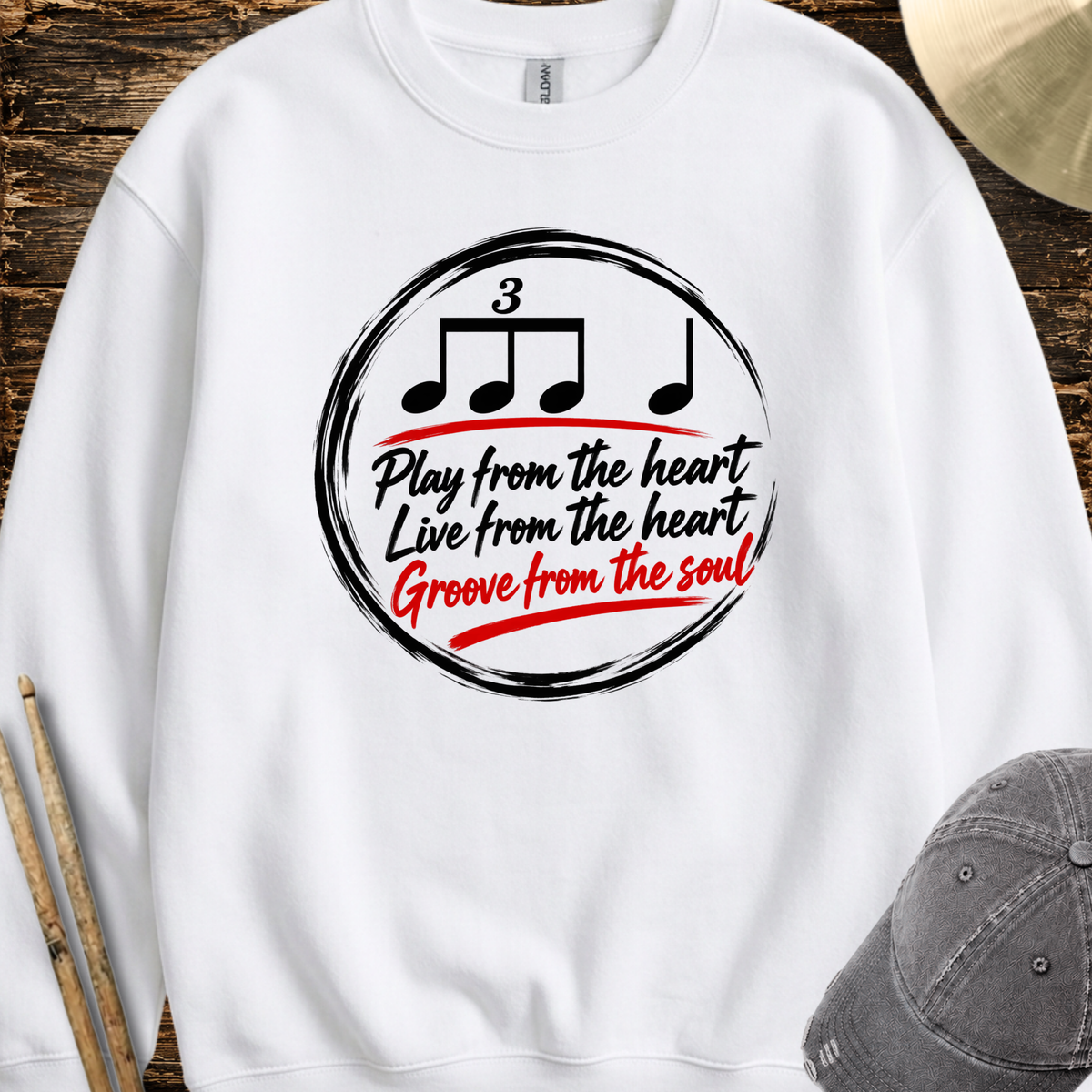 Play from the heart - Sweatshirt