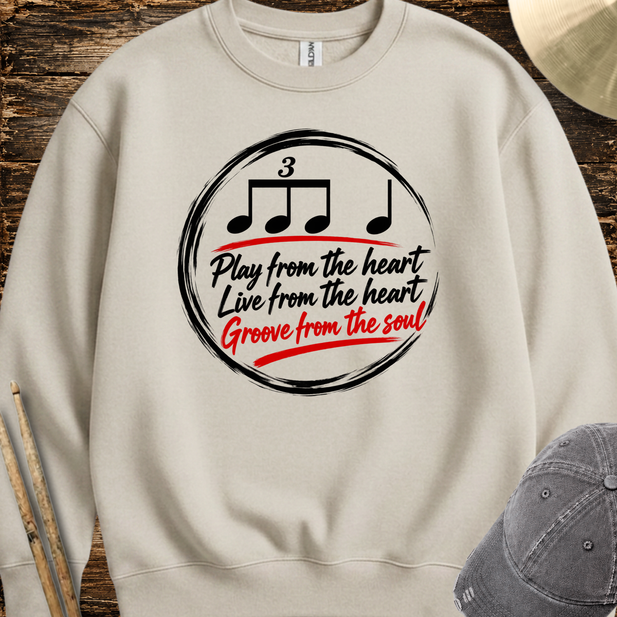 Play from the heart - Sweatshirt