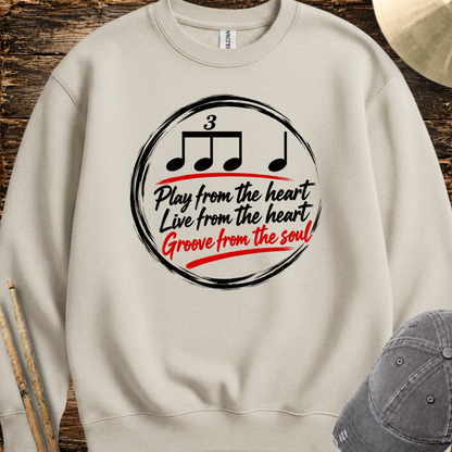Play from the heart - Sweatshirt