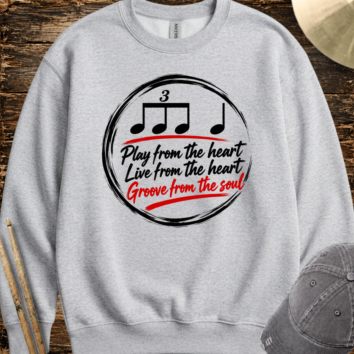 Play from the heart - Sweatshirt