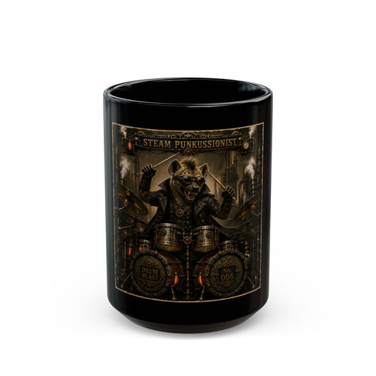 Steam punkussionist (hyena) - Mug