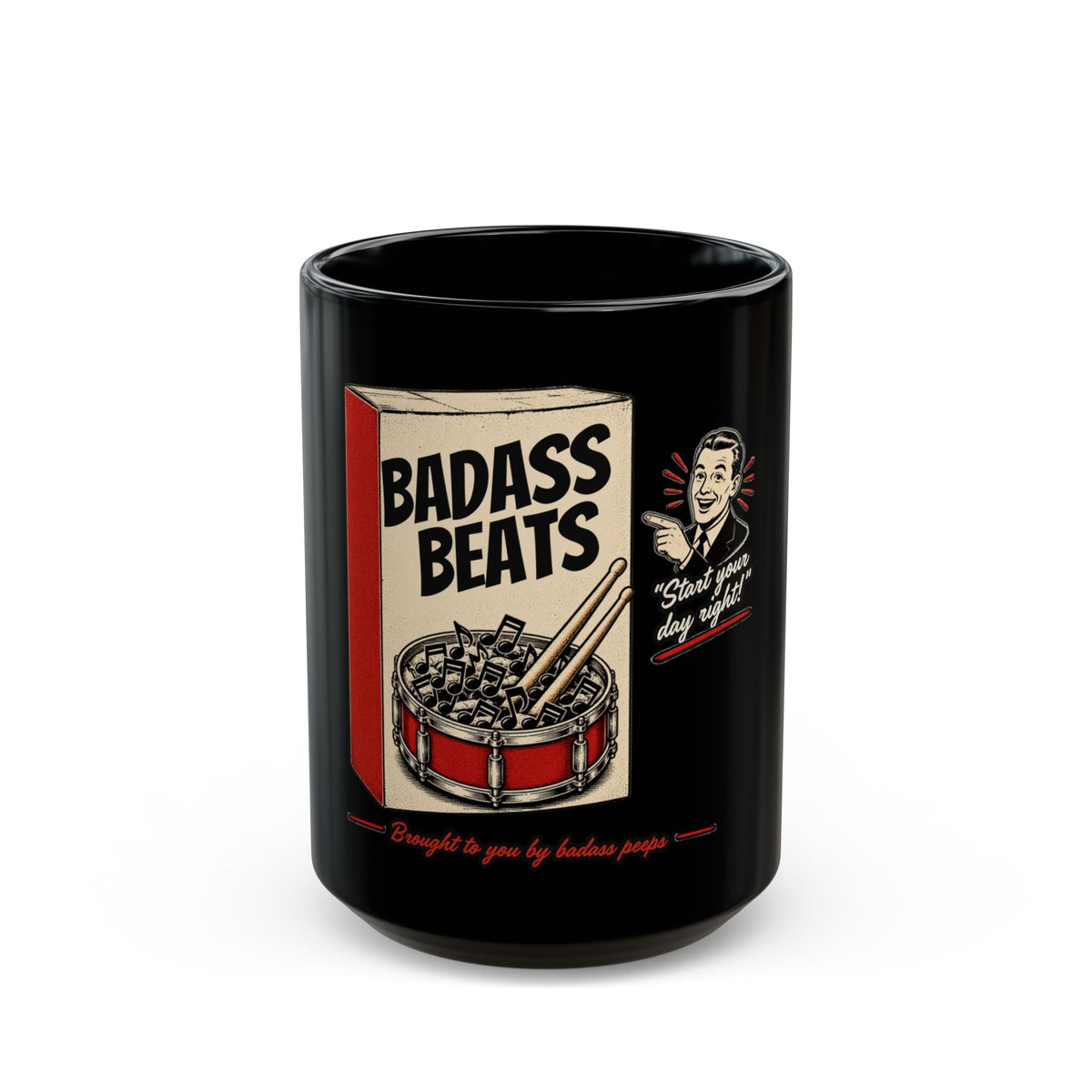 Badass beats (red) - Mug