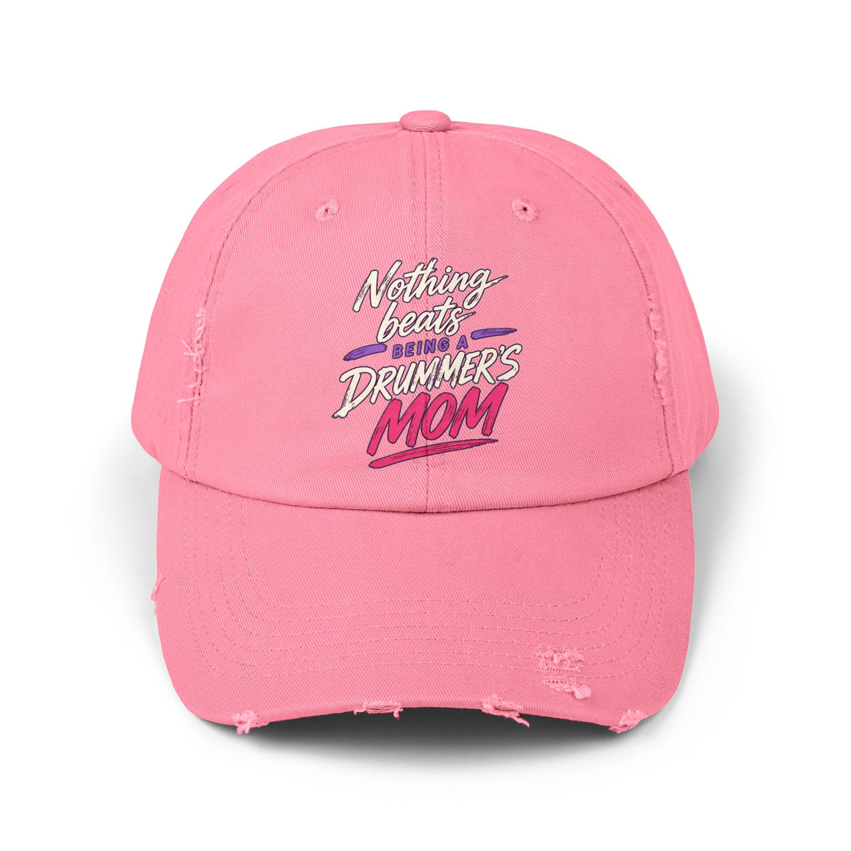 Nothing beats being a drummer's mom - Hat (distressed)