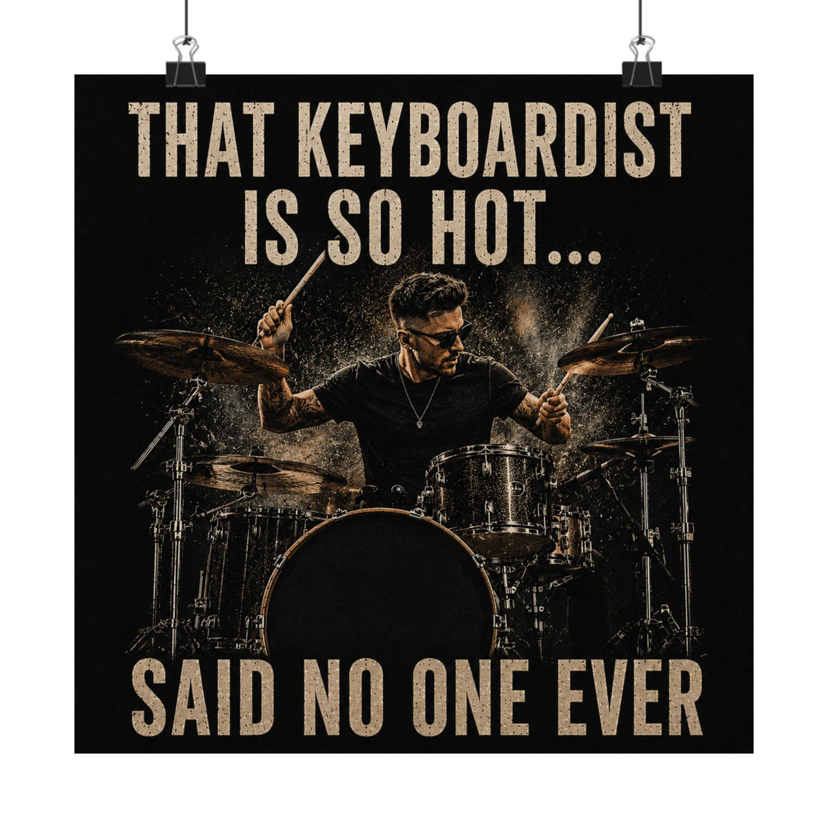 That keyboardist is so hot - Poster