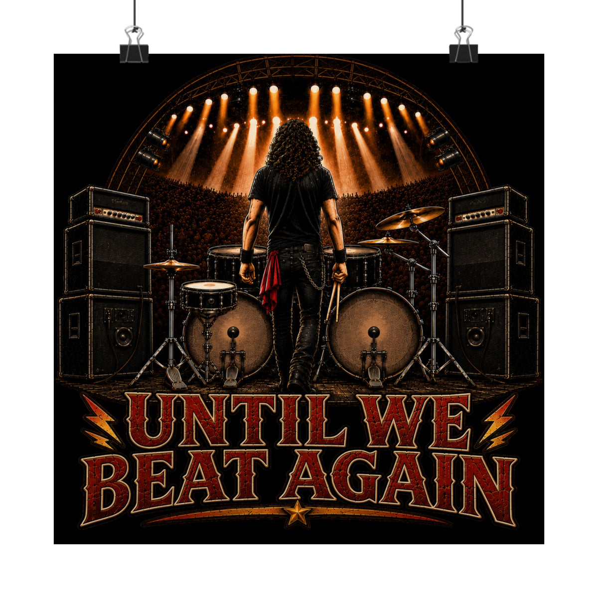 Until we beat again (stadium) - Poster