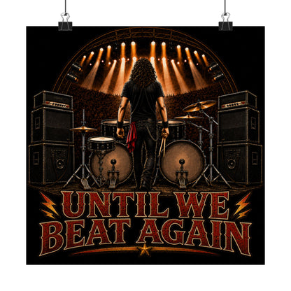 Until we beat again (stadium) - Poster