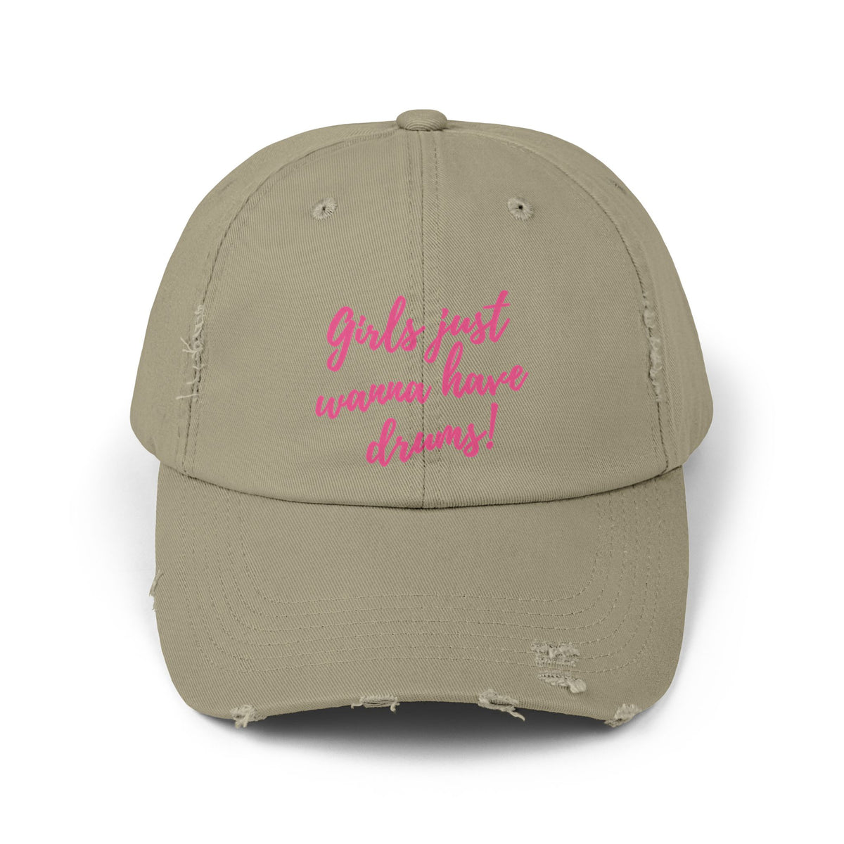 Girls just wanna have drums - Hat (distressed)