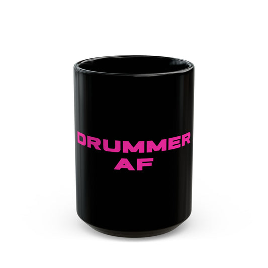 Drummer AF (solid - magenta) - Mug