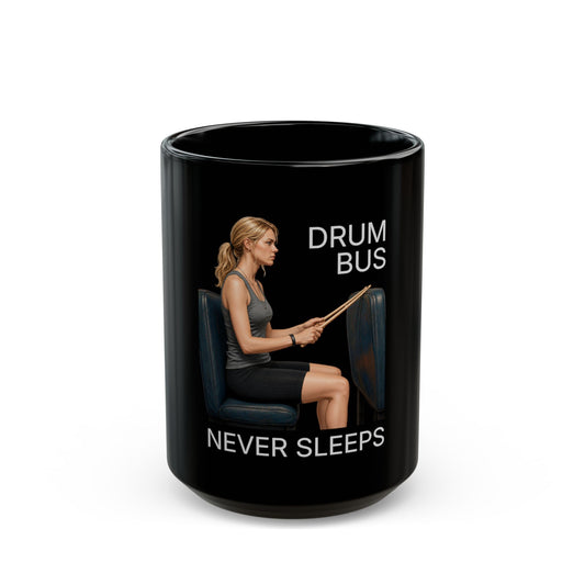 Drum bus never sleeps (version 2) - Mug