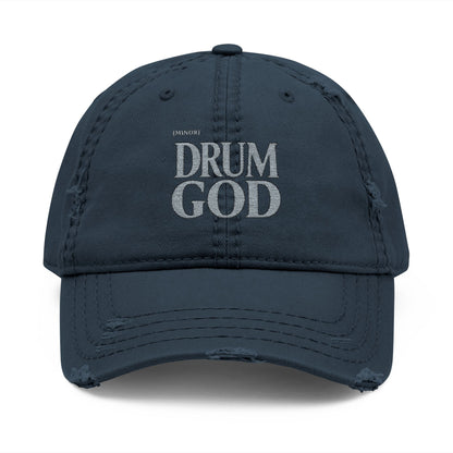 Minor drum god (grey) - Hat (embroidery)